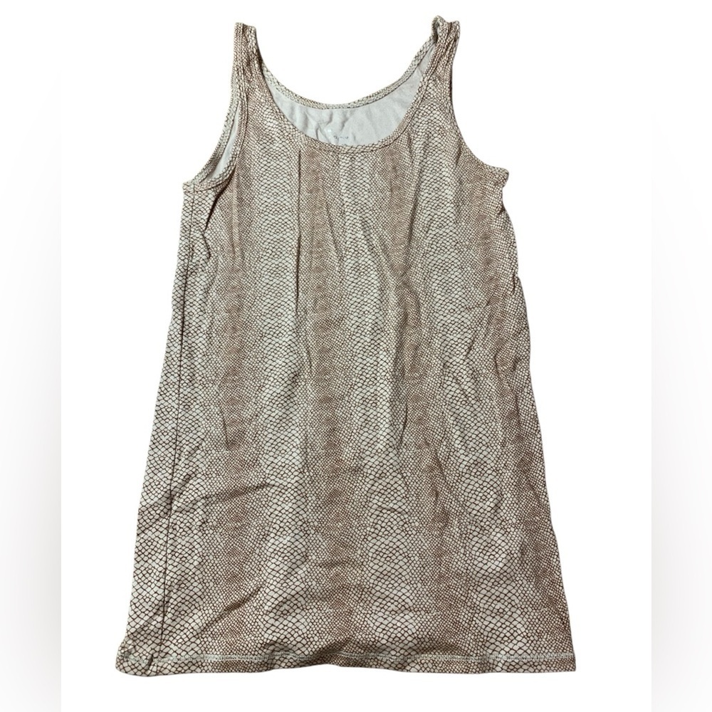 A New Day Snakeskin Print Slim Fit Tank Top - Large